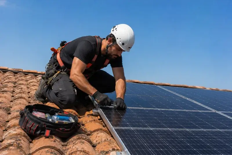Maintenance et monitoring de panneaux solaires à Pfulgriesheim